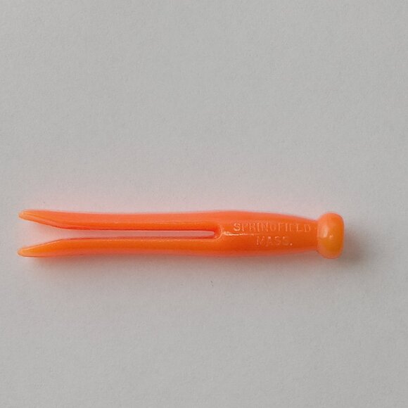 🎯 10 for $12 / Tucker Toys Miniature Doll Accessory Orange Clothespin - Picture 7 of 11